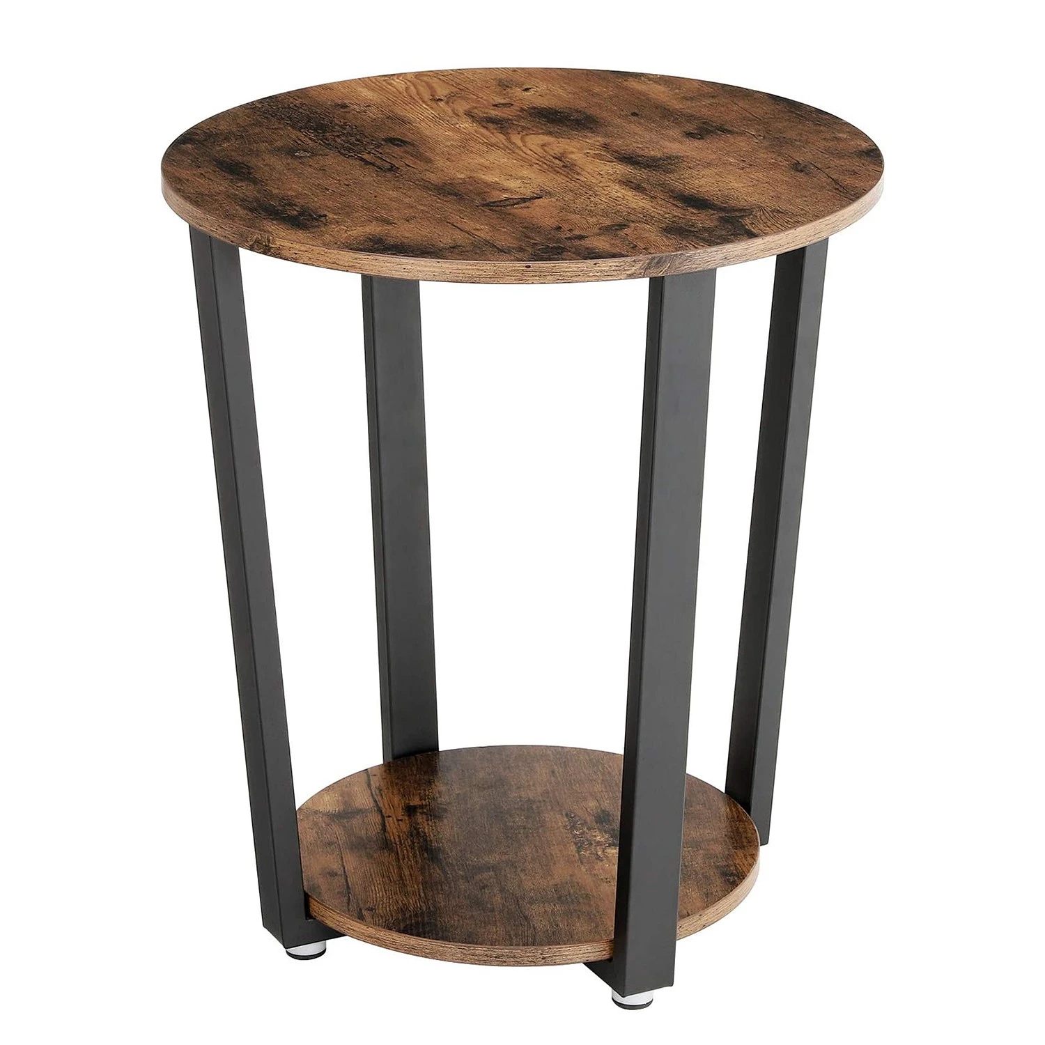 Red Living Beistelltisch Hexton - Braun / Schwarz 1 Red Living Beistelltisch Hexton - Braun / Schwarz