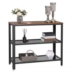 Red Living Konsolentisch Morristown II - Braun / Schwarz 12 Red Living Konsolentisch Morristown II - Braun / Schwarz -Wohnzimmermöbel boutique en ligne 1000225823 200914 06131000116 DETAILS P000000001000225823