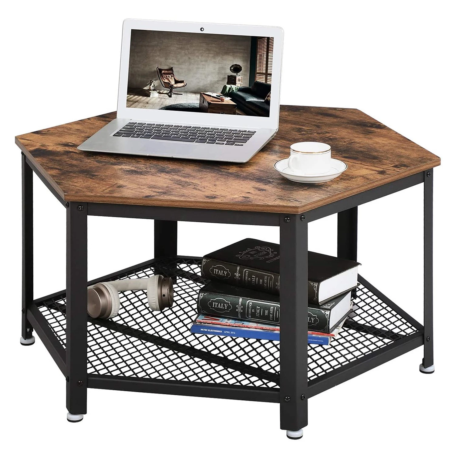 Red Living Couchtisch Morristown - Braun / Schwarz 3 Red Living Couchtisch Morristown - Braun / Schwarz – Bild 3