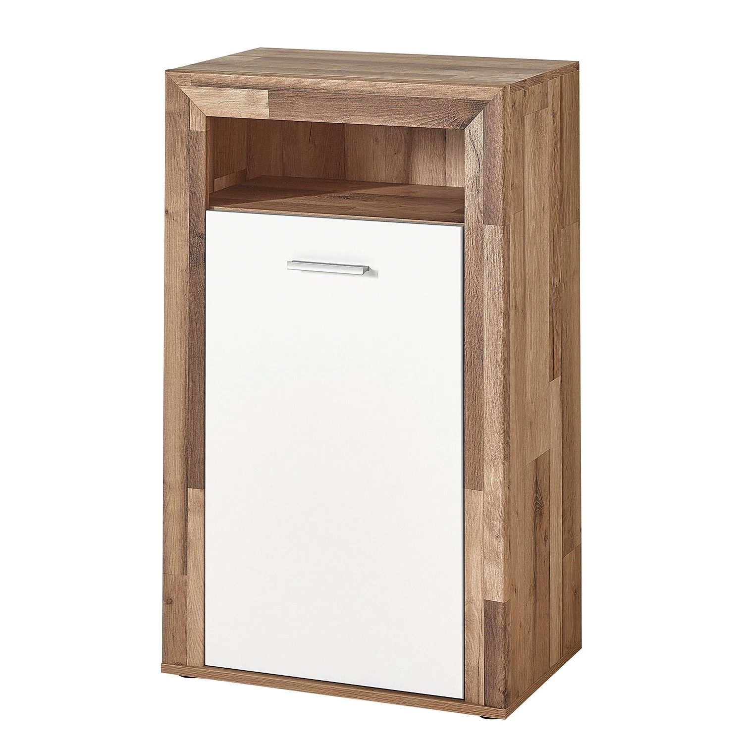 Loftscape Schuhkommode Waverly I - Weiß / Eiche Dekor 1 Loftscape Schuhkommode Waverly I - Weiß / Eiche Dekor