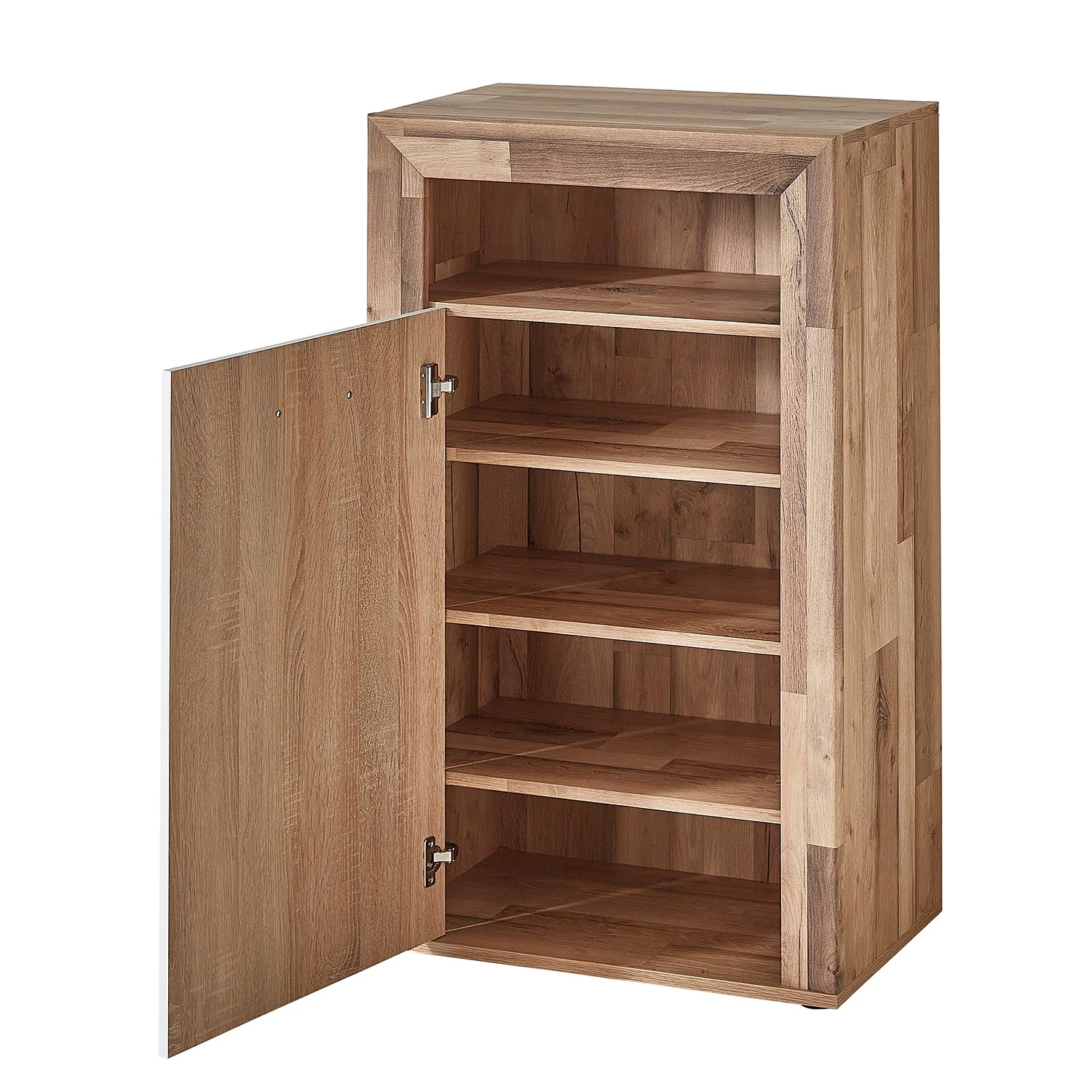 Loftscape Schuhkommode Waverly I - Weiß / Eiche Dekor 5 Loftscape Schuhkommode Waverly I - Weiß / Eiche Dekor – Bild 5