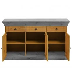 Maison Belfort Buffet Bergen I - Kiefer massiv - Kiefer Laugenfarbig / Kiefer Grau -Wohnzimmermöbel boutique en ligne 1000225937 211122 08330703715 DETAILS P000000001000225937