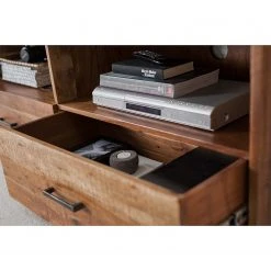 Ars manufacti TV-Lowboard Mackz I - Akazie massiv - Akazie Dunkel / Antik Schwarz -Wohnzimmermöbel boutique en ligne 1000226069 220127 084010000065 DETAILS P000000001000226069