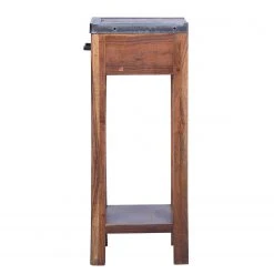 Ars manufacti Beistelltisch Mackz - Akazie massiv - Akazie / Antik Schwarz -Wohnzimmermöbel boutique en ligne 1000226074 220330 035 DETAILS P000000001000226074