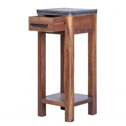 Ars manufacti Beistelltisch Mackz - Akazie massiv - Akazie / Antik Schwarz -Wohnzimmermöbel boutique en ligne 1000226074 220330 040 DETAILS P000000001000226074