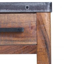 Ars manufacti Beistelltisch Mackz - Akazie massiv - Akazie / Antik Schwarz -Wohnzimmermöbel boutique en ligne 1000226074 220330 060 DETAILS P000000001000226074