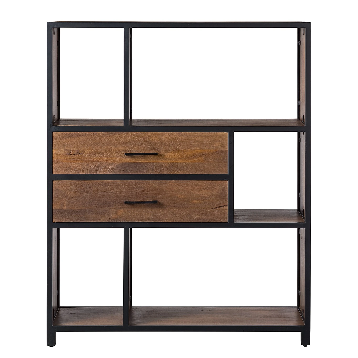 Ars manufacti Regal Moboki - Mango massiv / Metall - Mango Dunkel / Schwarz 8 Ars manufacti Regal Moboki - Mango massiv / Metall - Mango Dunkel / Schwarz – Bild 8