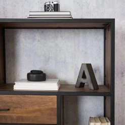 Ars manufacti Regal Moboki - Mango massiv / Metall - Mango Dunkel / Schwarz 30 Ars manufacti Regal Moboki - Mango massiv / Metall - Mango Dunkel / Schwarz -Wohnzimmermöbel boutique en ligne 1000226166 211112 135144000032 DETAILS P000000001000226166