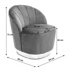 Kare Design Sessel Cherry Rose - Samt -Wohnzimmermöbel boutique en ligne 1000226276 210210 15452900161 SKETCH DETAILS P000000001000226276 sketch