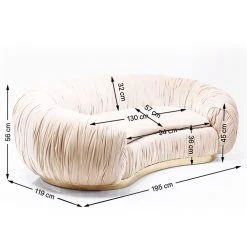 Kare Design Sofa Perugia (2-Sitzer) - Webstoff -Wohnzimmermöbel boutique en ligne 1000226282 210210 15481800205 SKETCH DETAILS P000000001000226282 sketch