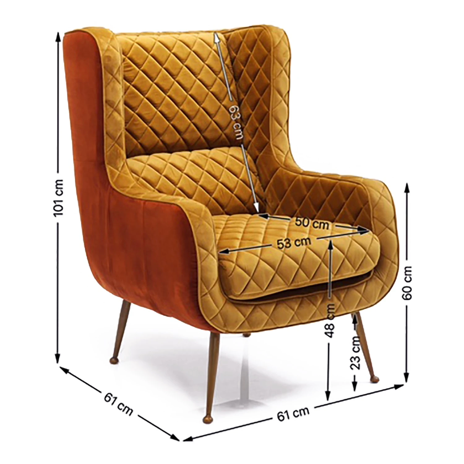 Kare Design Sessel Nonna - Samt 10 Kare Design Sessel Nonna - Samt – Bild 10