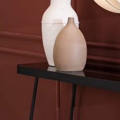 Red Living Konsolentisch Kingswell - Glas / Metall - Grau / Schwarz 19 Red Living Konsolentisch Kingswell - Glas / Metall - Grau / Schwarz -Wohnzimmermöbel boutique en ligne 1000226423 220429 050 DETAILS P000000001000226423