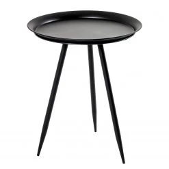 Red Living Beistelltisch Wilders II - Metall - Schwarz