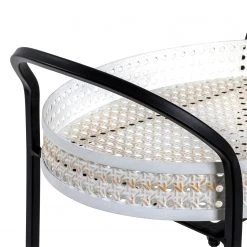 Loftscape Servierwagen Whiteville - Metall - Cremeweiß / Schwarz -Wohnzimmermöbel boutique en ligne 1000227245 201006 13144000063 DETAILS P000000001000227245