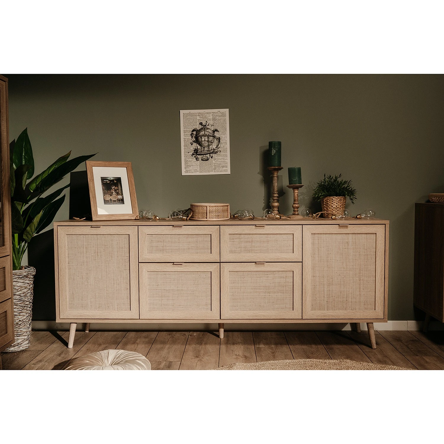 Naturoo Sideboard Bouzy II - Eiche Sonoma Dekor 2 Naturoo Sideboard Bouzy II - Eiche Sonoma Dekor – Bild 2