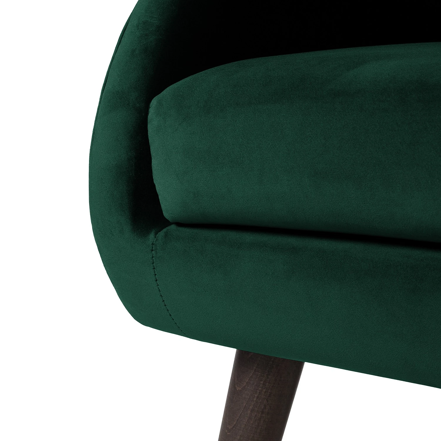 Ridgevalley Sessel Volonne - Samt Ravi: Antikgrün 10 Ridgevalley Sessel Volonne - Samt Ravi: Antikgrün – Bild 10