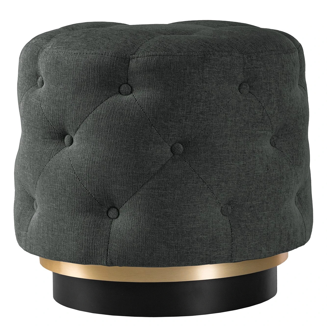 Loftscape Polsterhocker Redmond I - Webstoff Nere: Schwarz 1 Loftscape Polsterhocker Redmond I - Webstoff Nere: Schwarz