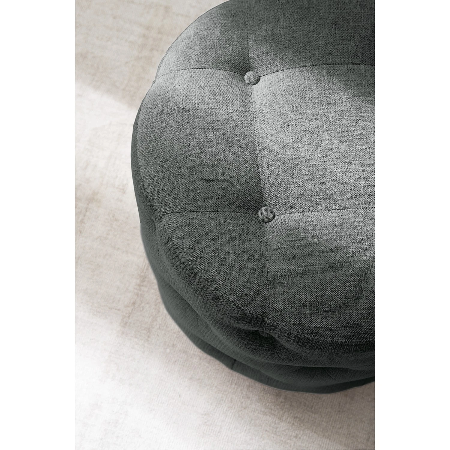 Loftscape Polsterhocker Redmond I - Webstoff Nere: Schwarz 6 Loftscape Polsterhocker Redmond I - Webstoff Nere: Schwarz – Bild 6