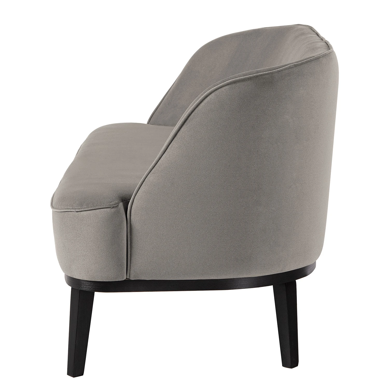 Ridgevalley Sofa Voiteur (2,5-Sitzer) - Microfaser Sela: Grau - Buche Dunkel 5 Ridgevalley Sofa Voiteur (2,5-Sitzer) - Microfaser Sela: Grau - Buche Dunkel – Bild 5