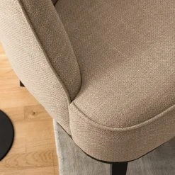 Ridgevalley Sessel Voiteur - Webstoff Noela: Cappuccino -Wohnzimmermöbel boutique en ligne 1000227406 210506 10194200135 DETAILS P000000001000227406