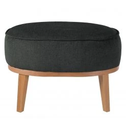 Ridgevalley Polsterhocker Voiteur - Webstoff Nere: Schwarz - Buche Hell -Wohnzimmermöbel boutique en ligne 1000227414 210414 06452000142 DETAILS P000000001000227414