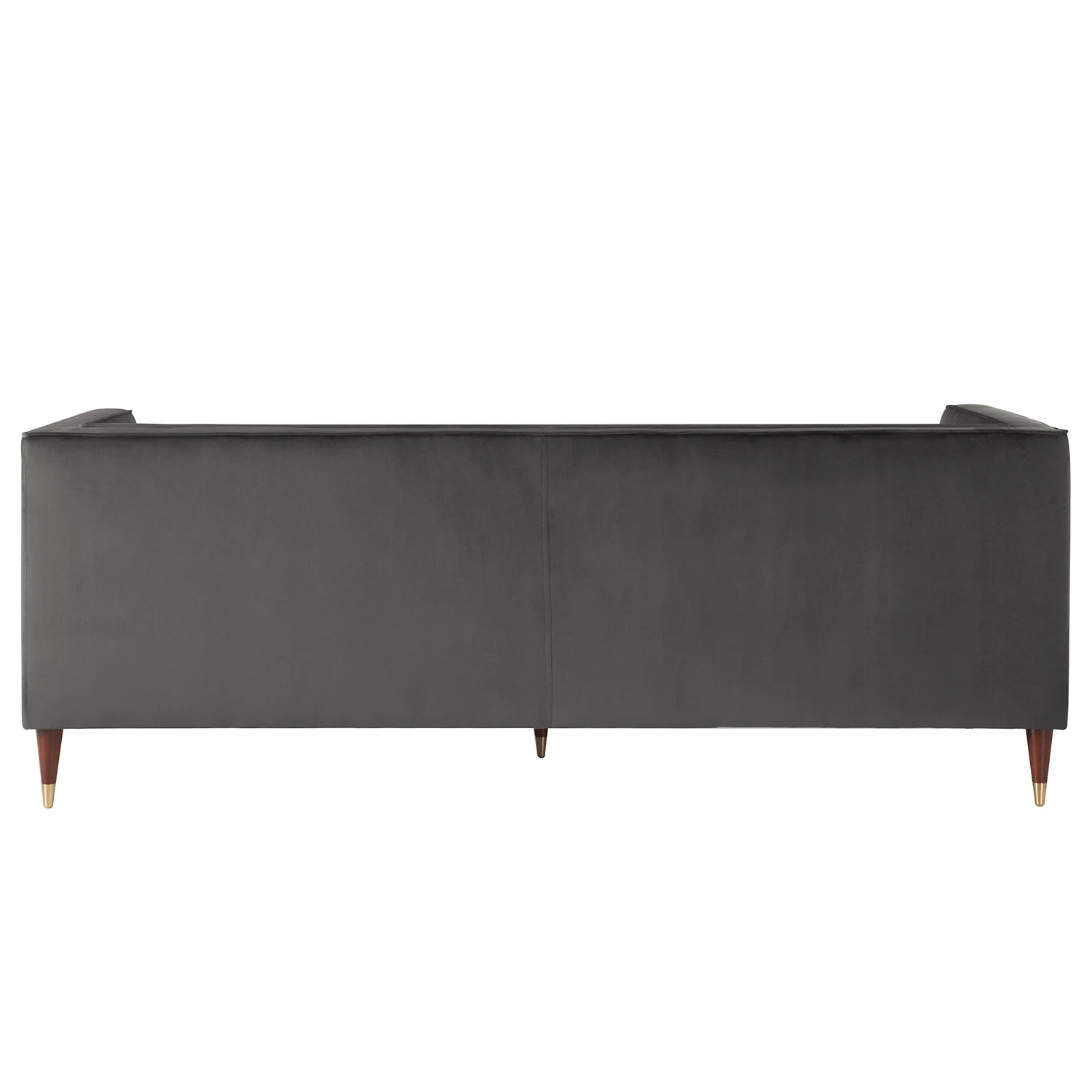 Red Living Sofa Suzy (2,5-Sitzer) - Samt Ravi: Grau 6 Red Living Sofa Suzy (2,5-Sitzer) - Samt Ravi: Grau – Bild 6