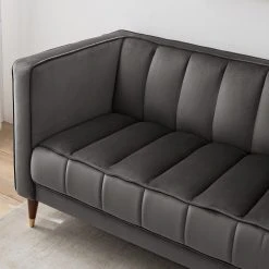 Red Living Sofa Suzy (2,5-Sitzer) - Samt Ravi: Grau 23 Red Living Sofa Suzy (2,5-Sitzer) - Samt Ravi: Grau -Wohnzimmermöbel boutique en ligne 1000227441 210506 10194700187 DETAILS P000000001000227441