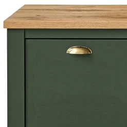 Norrwood TV-Lowboard Cardet - Moosgrün / Eiche Wotan Dekor 19 Norrwood TV-Lowboard Cardet - Moosgrün / Eiche Wotan Dekor -Wohnzimmermöbel boutique en ligne 1000227555 201016 13025900010 DETAILS P000000001000227555