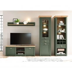 Norrwood Wohnwand Cardet (4-teilig) - Moosgrün / Eiche Wotan Dekor 22 Norrwood Wohnwand Cardet (4-teilig) - Moosgrün / Eiche Wotan Dekor -Wohnzimmermöbel boutique en ligne 1000227559 201016 13035000052 MOOD DETAILS P000000001000227559 mood