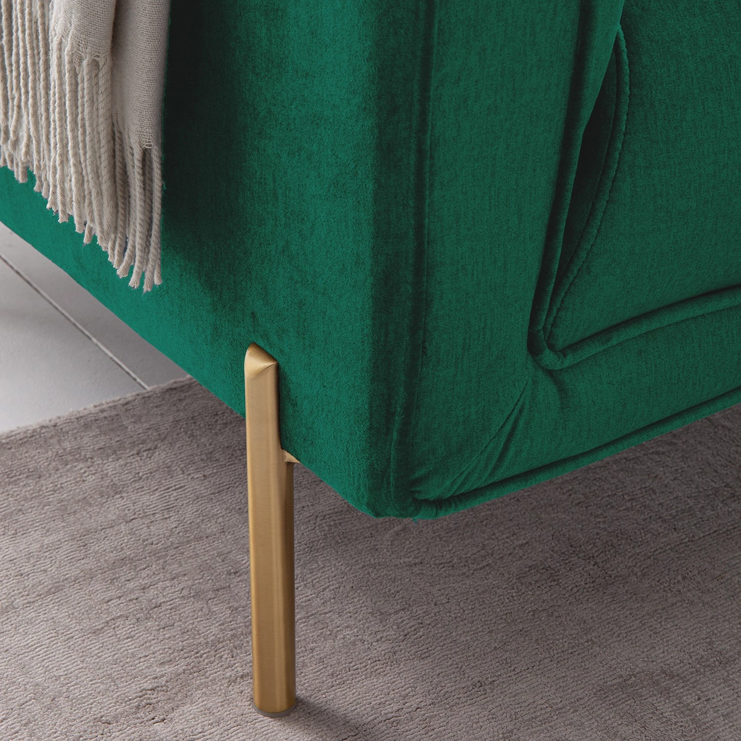 Jack & Alice Sessel Borlo - Dunkelgrün 14 Jack & Alice Sessel Borlo - Dunkelgrün – Bild 14