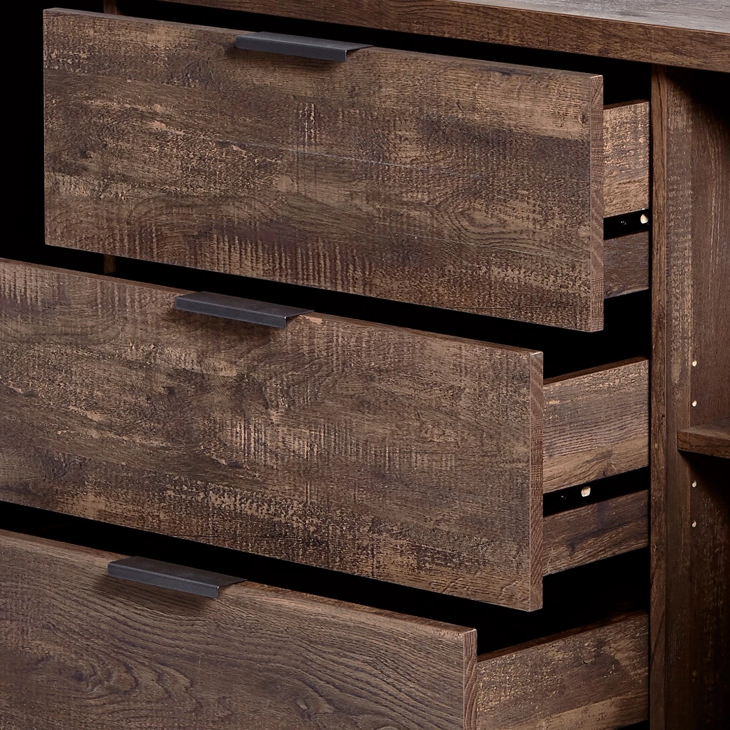 Jahnke Sideboard Loop II - Eiche Rustikal Dekor 8 Jahnke Sideboard Loop II - Eiche Rustikal Dekor – Bild 8