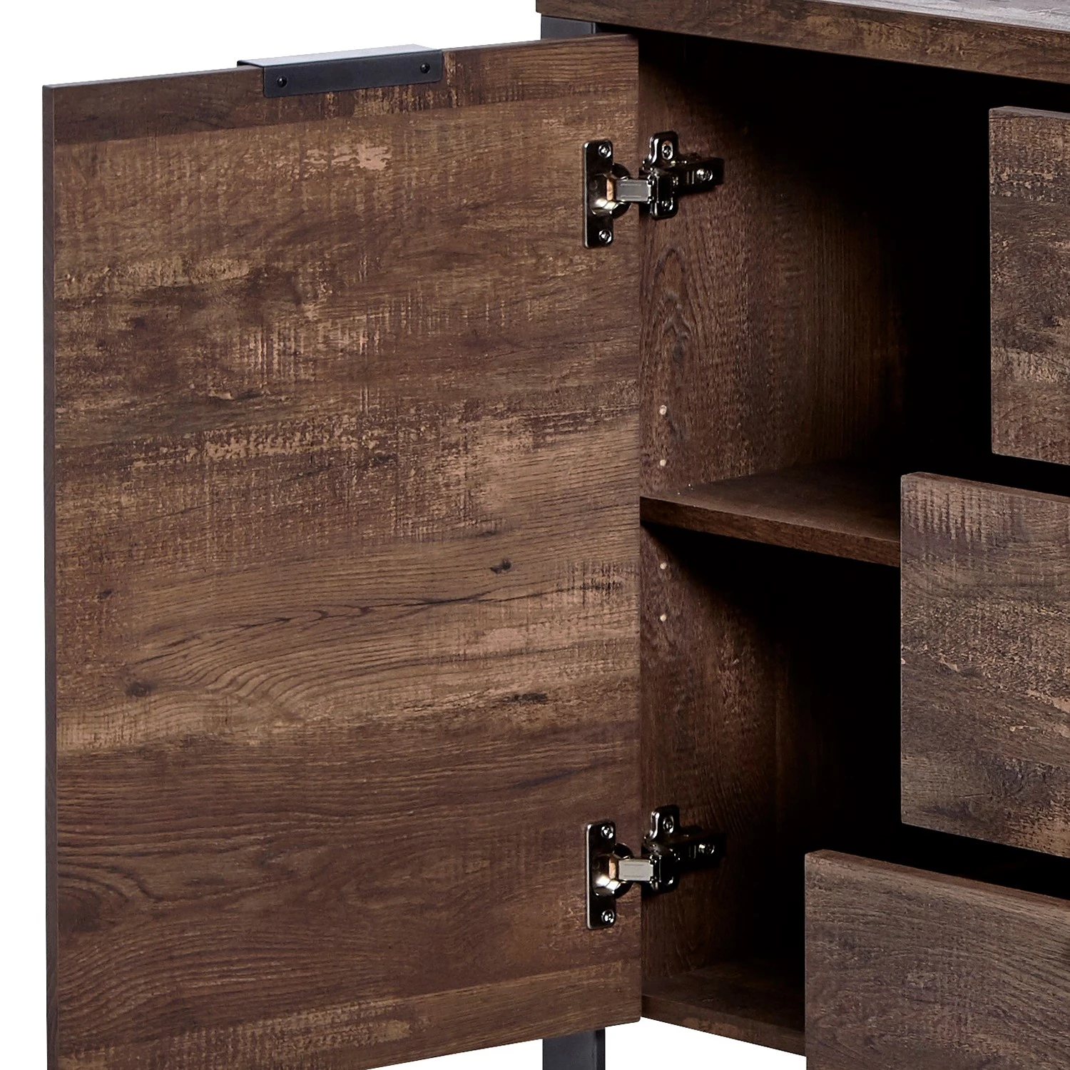 Jahnke Sideboard Loop II - Eiche Rustikal Dekor 9 Jahnke Sideboard Loop II - Eiche Rustikal Dekor – Bild 9