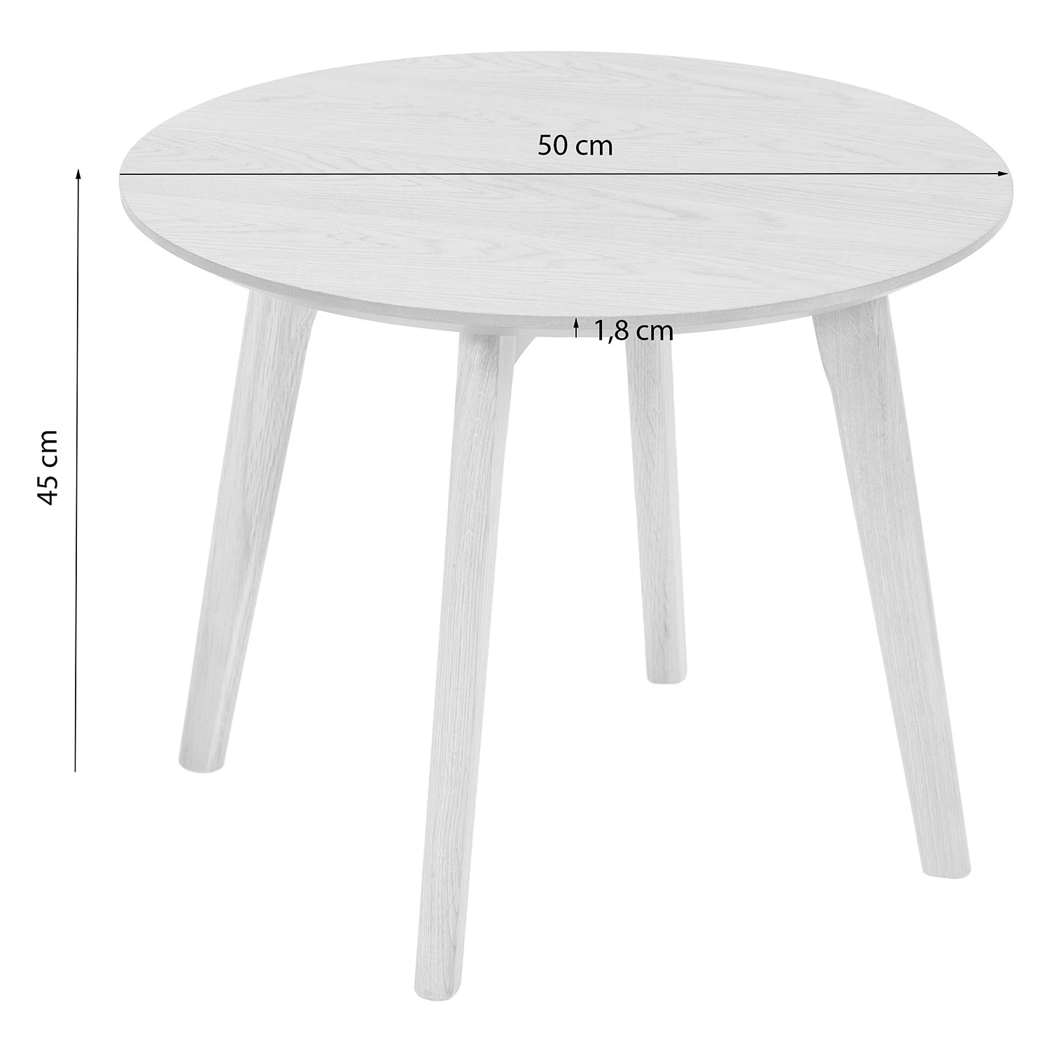 Naturoo Beistelltisch Kirjala - Eiche teilmassiv 7 Naturoo Beistelltisch Kirjala - Eiche teilmassiv – Bild 7