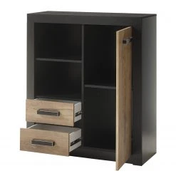 Red Living Kommode Bozel - Kastanie Dekor / Grau -Wohnzimmermöbel boutique en ligne 1000228629 201028 06301600016 DETAILS P000000001000228629