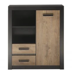 Red Living Kommode Bozel - Kastanie Dekor / Grau -Wohnzimmermöbel boutique en ligne 1000228629 201028 06301800017 DETAILS P000000001000228629