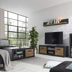 Red Living Couchtisch Bozel - Kastanie Dekor / Grau -Wohnzimmermöbel boutique en ligne 1000228639 201028 06321000059 MOOD DETAILS P000000001000228639 mood