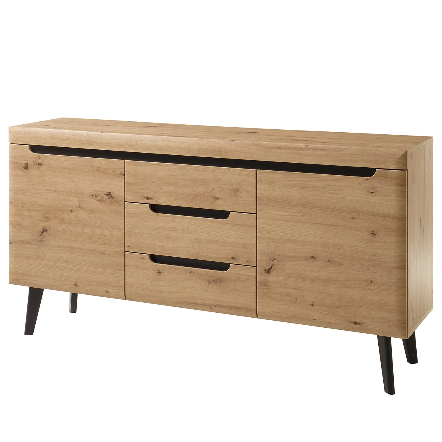 Loftscape Sideboard Tornac - Eiche Artisan Dekor / Schwarz 1 Loftscape Sideboard Tornac - Eiche Artisan Dekor / Schwarz