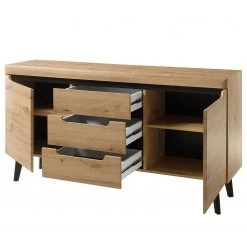 Loftscape Sideboard Tornac - Eiche Artisan Dekor / Schwarz 12 Loftscape Sideboard Tornac - Eiche Artisan Dekor / Schwarz -Wohnzimmermöbel boutique en ligne 1000228643 201028 06331300079 DETAILS P000000001000228643