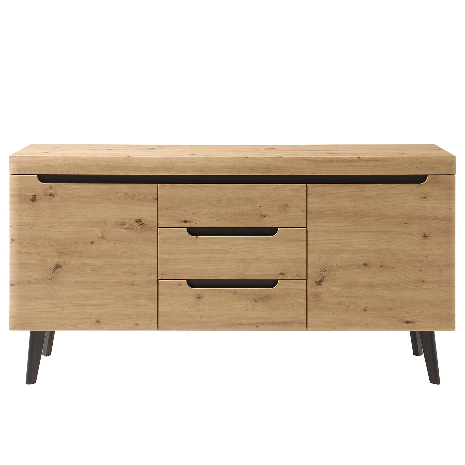 Loftscape Sideboard Tornac - Eiche Artisan Dekor / Schwarz 5 Loftscape Sideboard Tornac - Eiche Artisan Dekor / Schwarz – Bild 5