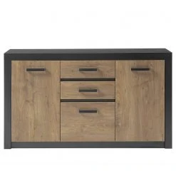 Red Living Sideboard Bozel I - Kastanie Dekor / Grau -Wohnzimmermöbel boutique en ligne 1000228649 201028 06345800118 DETAILS P000000001000228649