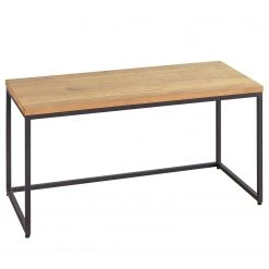 Studio Copenhagen Couchtisch Flox (2er-Set) - Echtholzfurnier / Metall - Eiche / Schwarz -Wohnzimmermöbel boutique en ligne 1000229514 210602 11302300012 DETAILS P000000001000229514