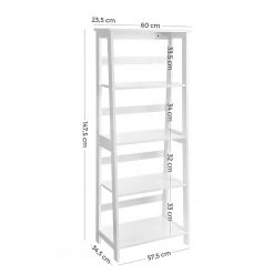 Norrwood Regal Long Pine - Weiß -Wohnzimmermöbel boutique en ligne 1000229714 201104 13574000066 SKETCH DETAILS P000000001000229714 sketch