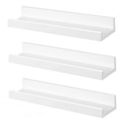 Loftscape Wandregal Stains I (3er-Set) - Weiß