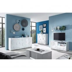 Loftscape TV-Lowboard Roubia I - Hochglanz Weiß 7 Loftscape TV-Lowboard Roubia I - Hochglanz Weiß -Wohnzimmermöbel boutique en ligne 1000229870 201106 11370000004 MOOD DETAILS P000000001000229870 mood