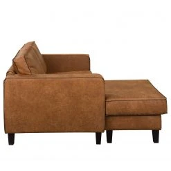 Norrwood Ecksofa MAISON 1-Sitzer mit Longchair - Mischgewebe Xia: Cognac - Breite: 150 cm - Longchair davorstehend links -Wohnzimmermöbel boutique en ligne 1000230440 210205 13452600102 DETAILS P000000001000230440