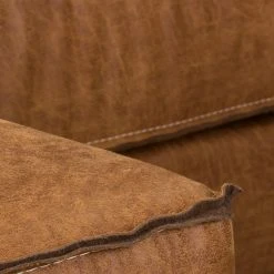 Norrwood Ecksofa MAISON 1-Sitzer mit Longchair - Mischgewebe Xia: Cognac - Breite: 150 cm - Longchair davorstehend links -Wohnzimmermöbel boutique en ligne 1000230440 210205 13452800104 DETAILS P000000001000230440