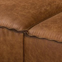 Norrwood Ecksofa MAISON 1-Sitzer mit Longchair - Mischgewebe Xia: Cognac - Breite: 150 cm - Longchair davorstehend links -Wohnzimmermöbel boutique en ligne 1000230440 210205 13453600110 DETAILS P000000001000230440