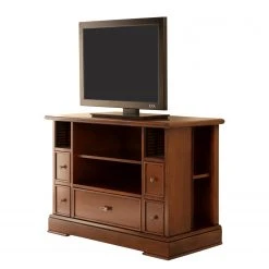 Ridgevalley TV-Lowboard Brieux II - Tulpenbaum teilmassiv - Tulpenbaum Antik