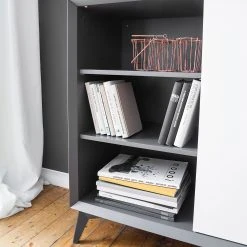 Loftscape Sideboard Nevez II - Weiß / Grau 24 Loftscape Sideboard Nevez II - Weiß / Grau -Wohnzimmermöbel boutique en ligne 1000230749 201113 13074300012 DETAILS P000000001000230749