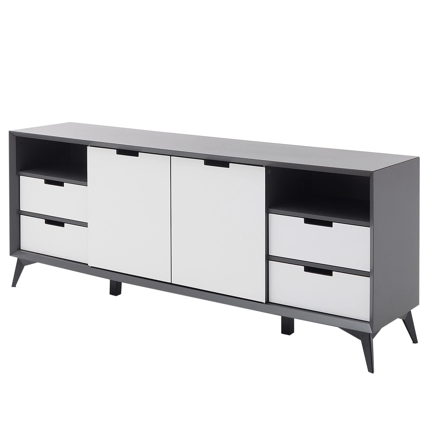Loftscape Sideboard Nevez I - Weiß / Grau 5 Loftscape Sideboard Nevez I - Weiß / Grau – Bild 5